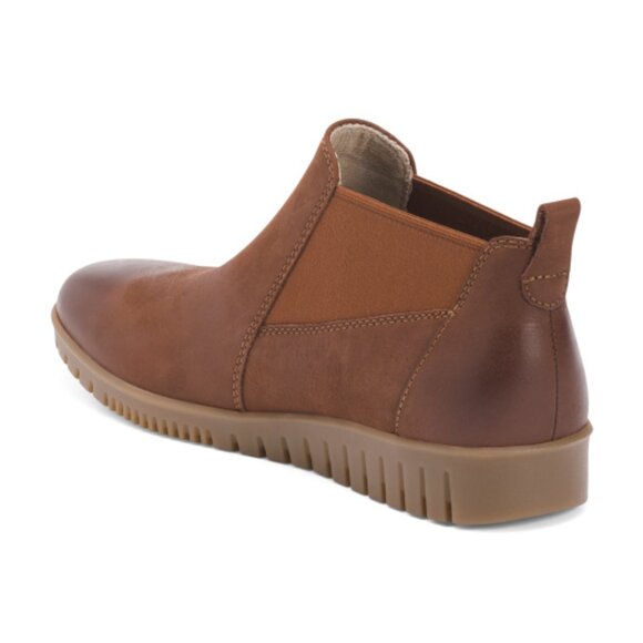 NEW DANSKO Leather Louisa Chelsea Comfort Booties in brown for women 925 5m3 - Picture 3 of 8